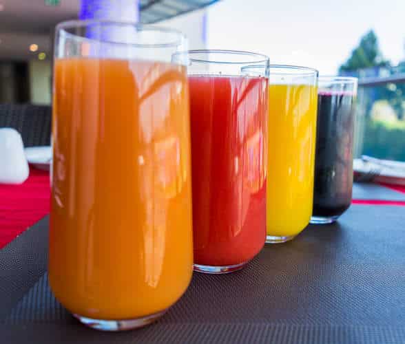 menu healthyjuices