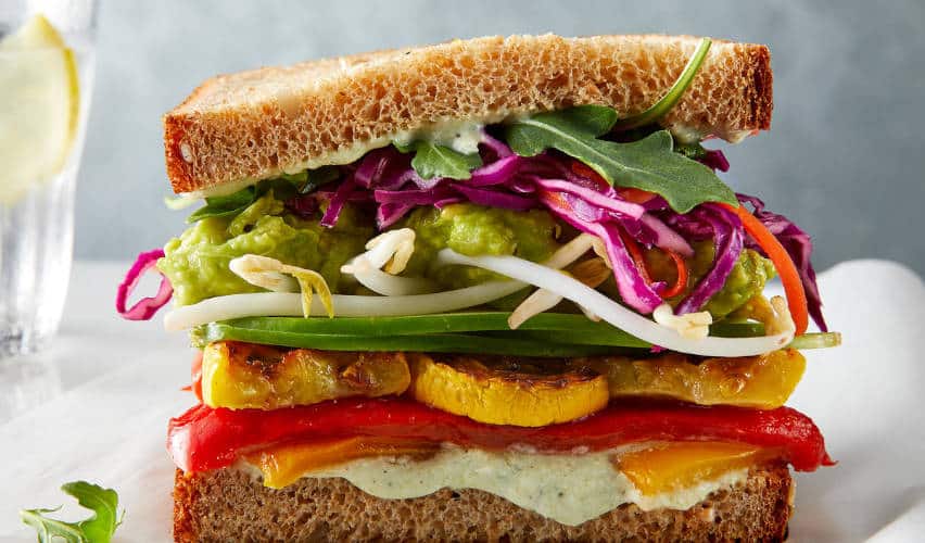 menu sandwich