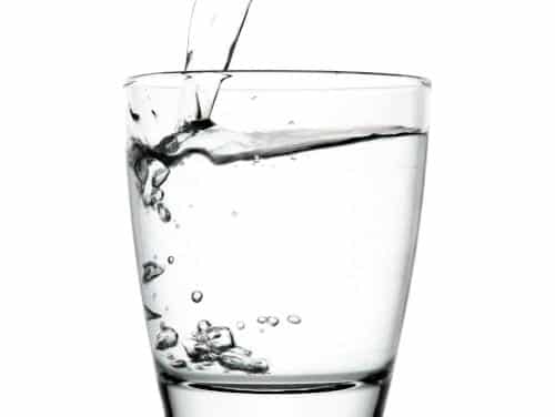 menu water