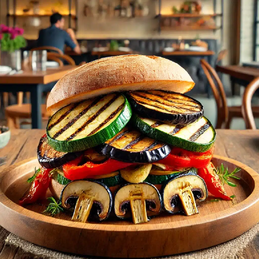 Grilled Vegetable Sandwich